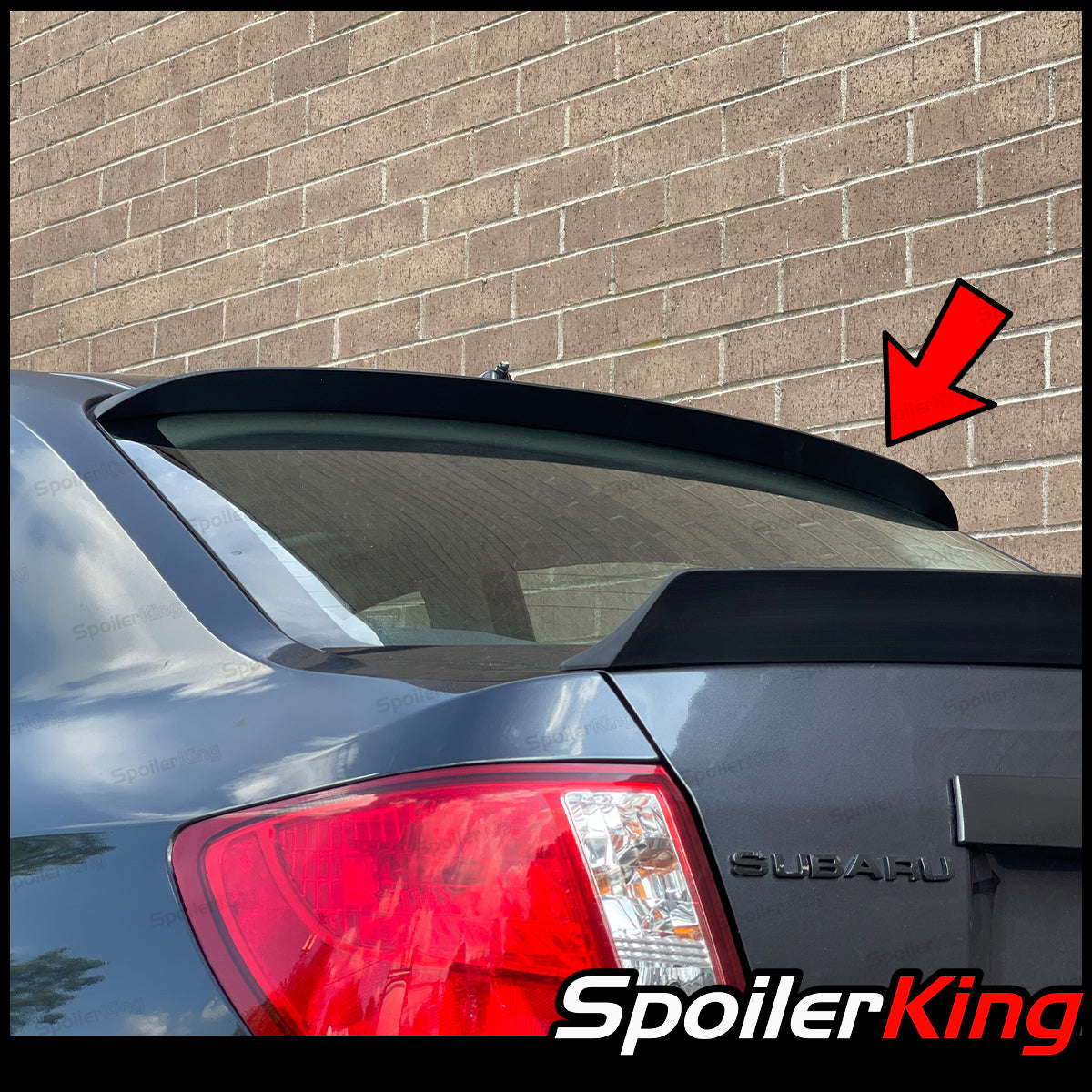 Subaru Impreza 2008-2011 Rear Window Roof Spoiler XL (380R)