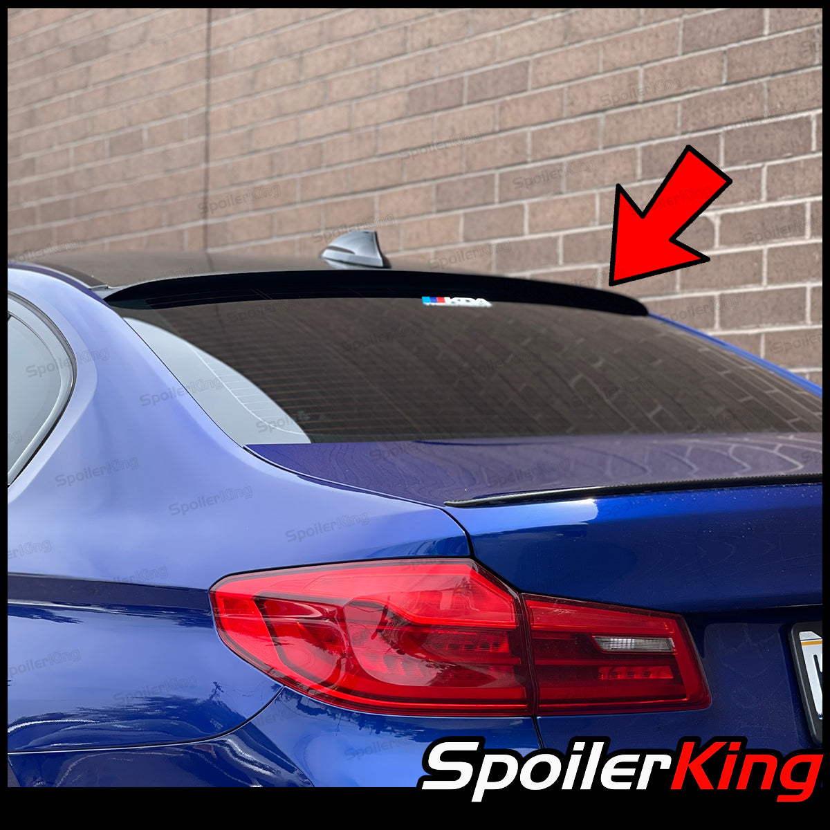 BMW M5 F90 2018-present Rear Window Roof Spoiler (284R) – SpoilerKing