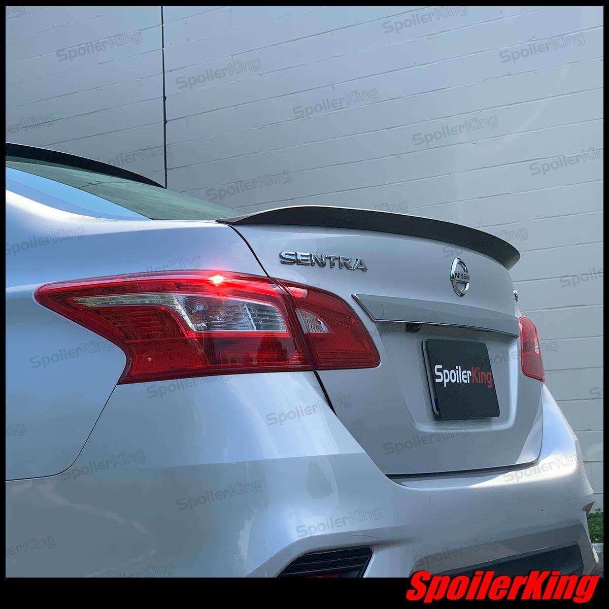 Spoiler Posteriore Nero Lucido Per Nissan Sentra 2013-2019 – ABS, Facile Installazione