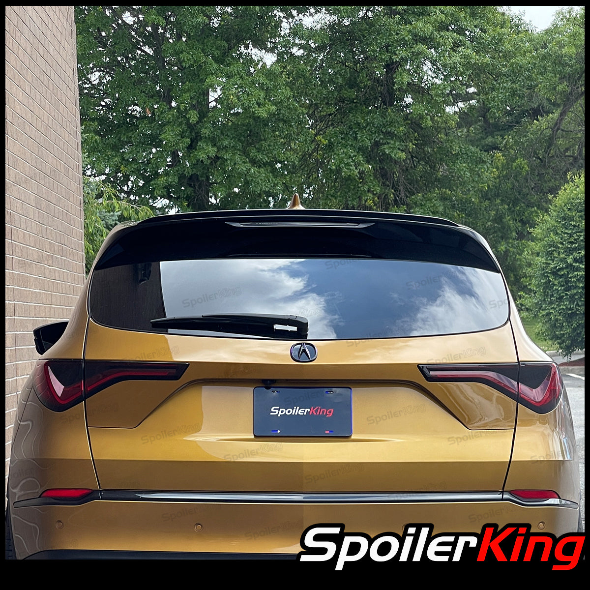 SpoilerKing Rear Roof Lip Spoiler – Unpainted Flat Black – Fits Honda HR-V 2016-2022 – 284FSE