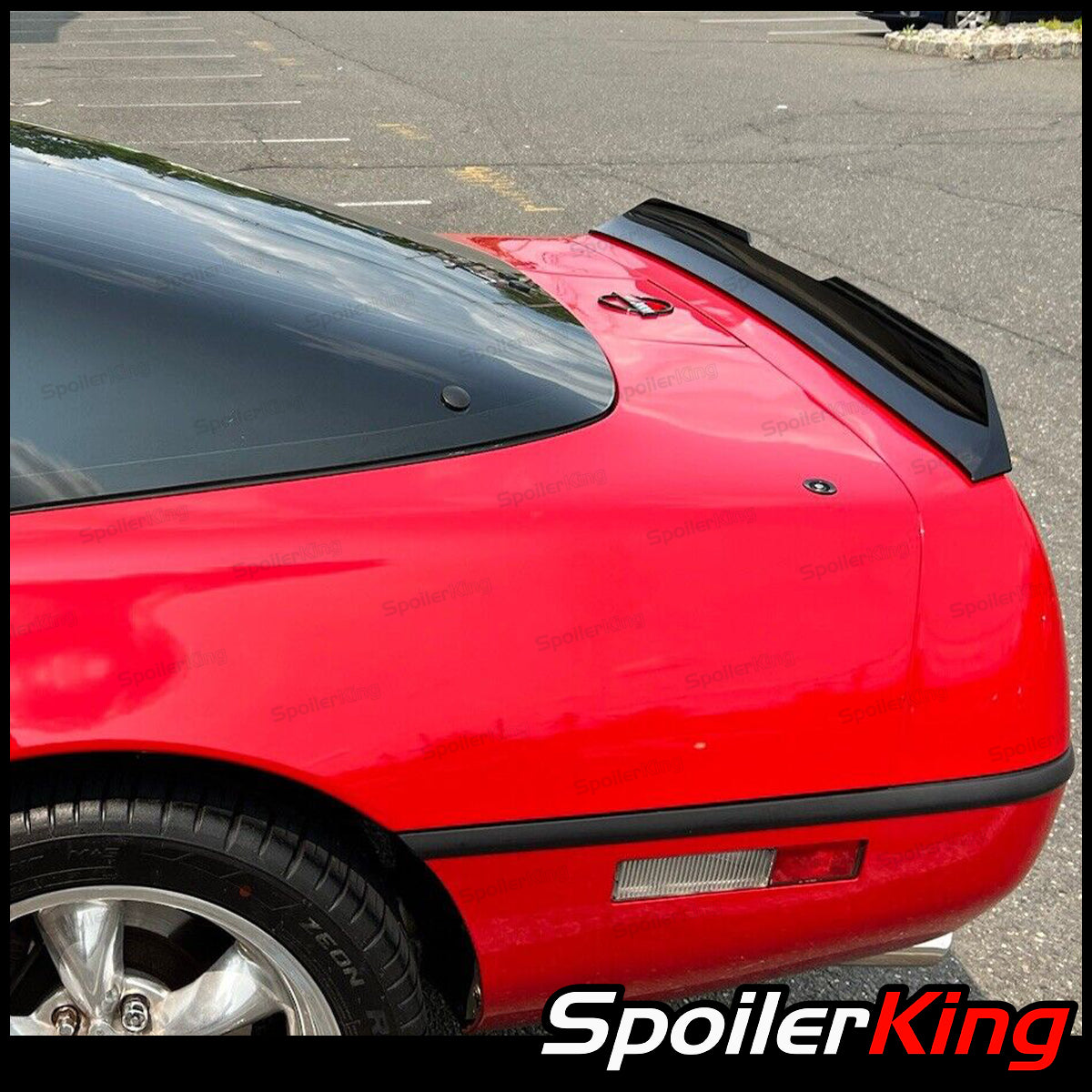 Corvette C4 Front Spoiler 3-Piece Set – Left, Right & Center For 1991-1996 Models