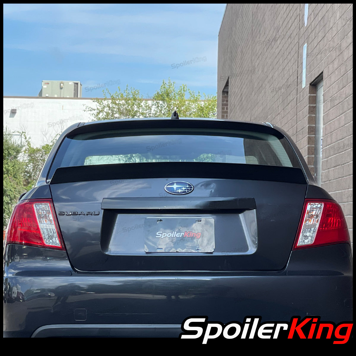 Subaru Impreza 2008-2011 Rear Window Roof Spoiler XL (380R)