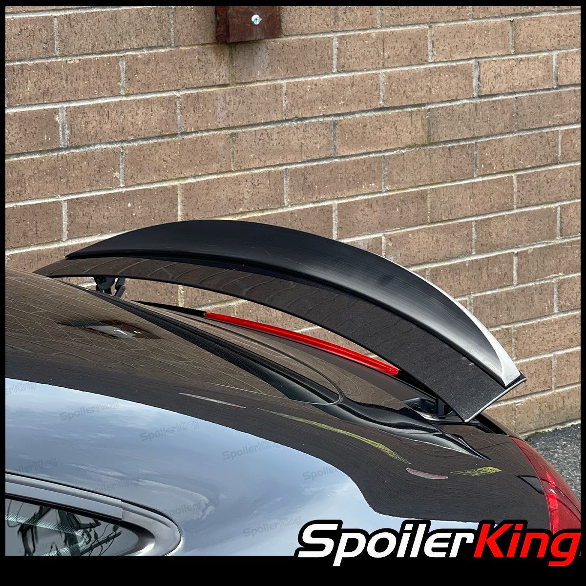 thumbnail image 2 of SpoilerKing Duckbill Rear Trunk Lip Spoiler For Audi TT Mk2 (2008-2015) - Unpainted Flat Black, 284KC 2 of 5