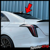 Cadillac CT4 2020-present Rear Window Roof Spoiler w/ Center Cut (284RC)