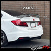 Honda Civic SI 4dr 2013-2015 Factory Spoiler Extension Add-on Gurney Flap Lip (244GFC)
