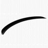 Honda CRX 1988-1991 Duckbill Trunk Spoiler (284G)