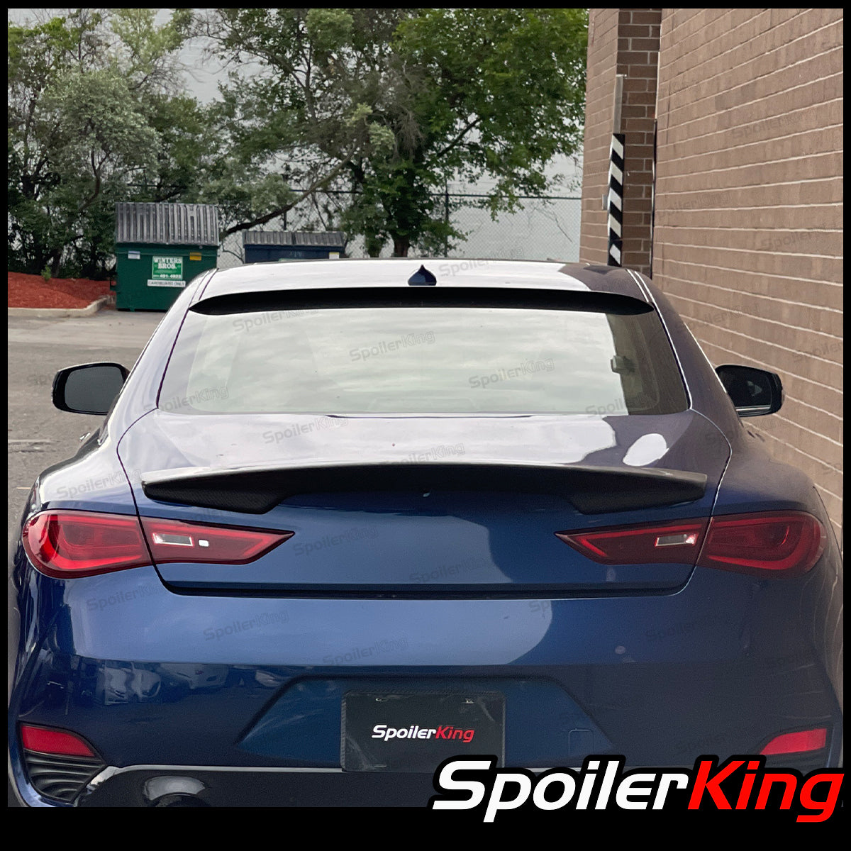 INFINITI Q60 2017-2022 Rear Window Roof Spoiler (284R) – SpoilerKing