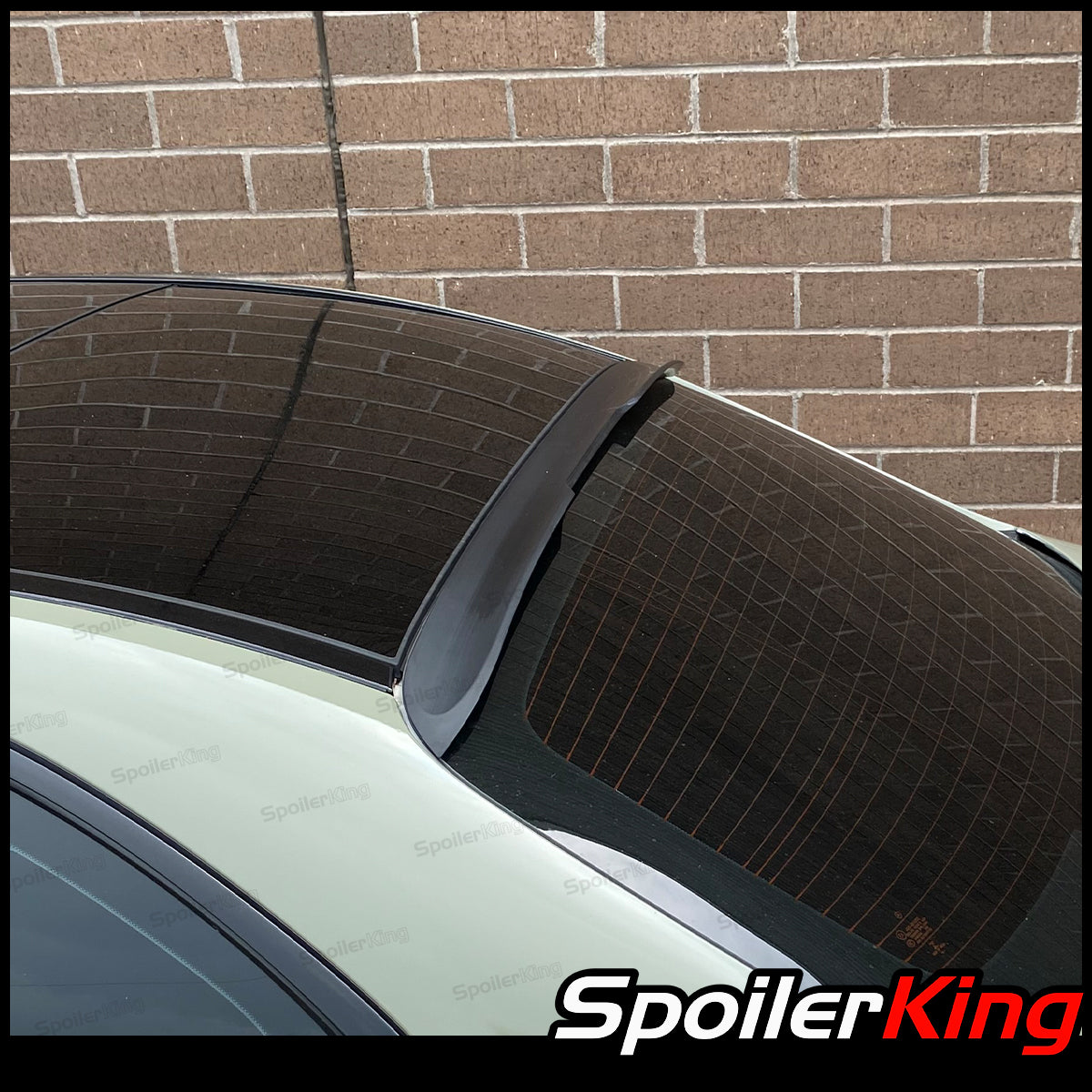 Mercedes Benz C Class W205 2015-2021 Rear Window Roof Spoiler w/ Cente ...