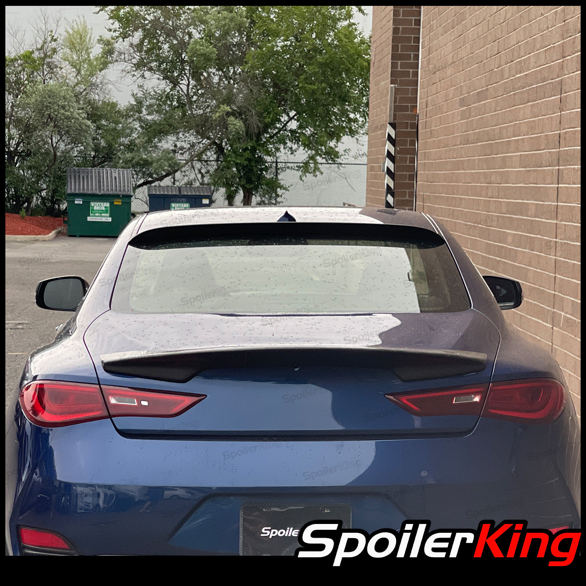 INFINITI Q60 2017-2022 Rear Window Roof Spoiler XL (380R) – SpoilerKing