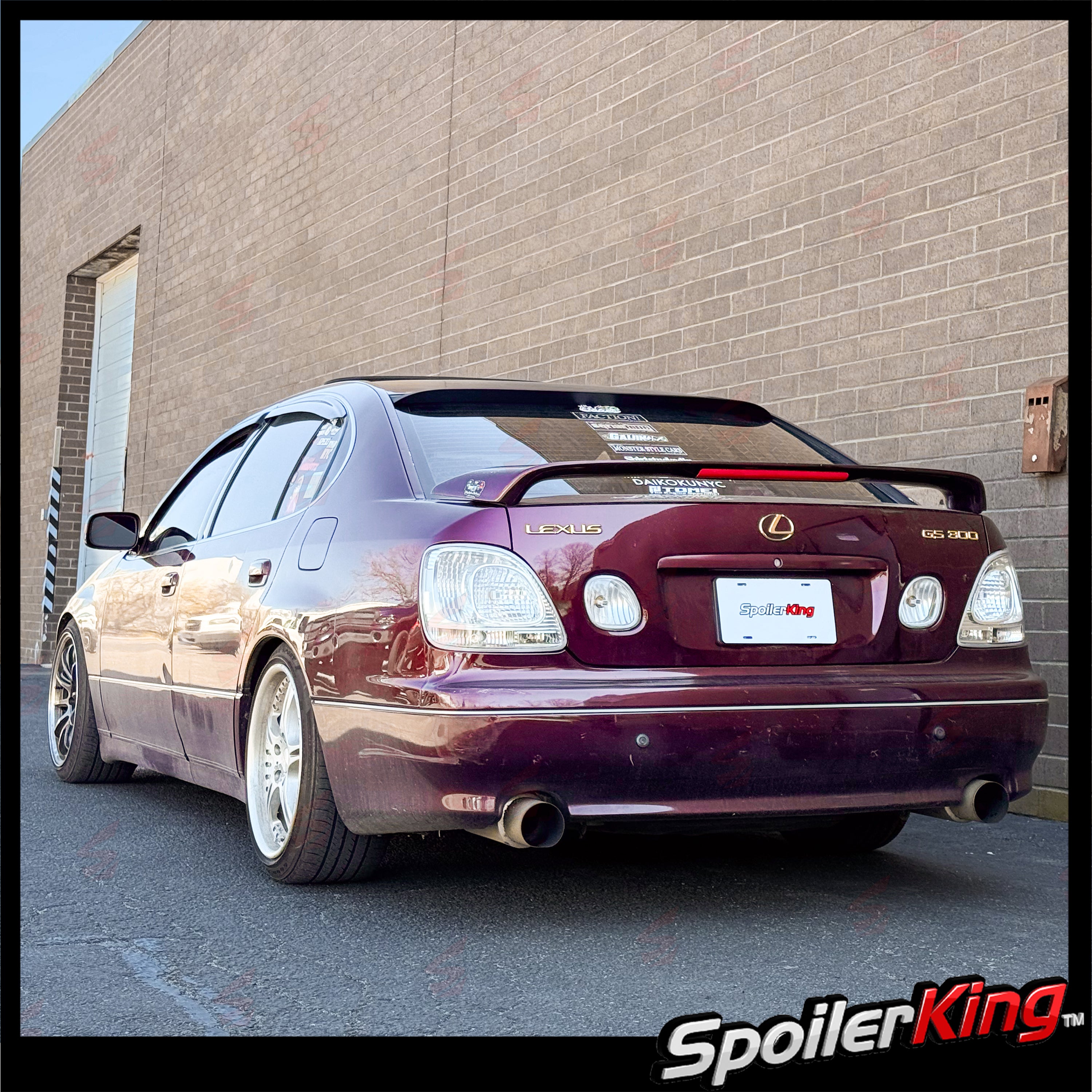 Lexus Gs400 Custom Rear Rear Window Roof Spoiler XL for Lexus GS Series GS300 GS400 GS430 Aris ...