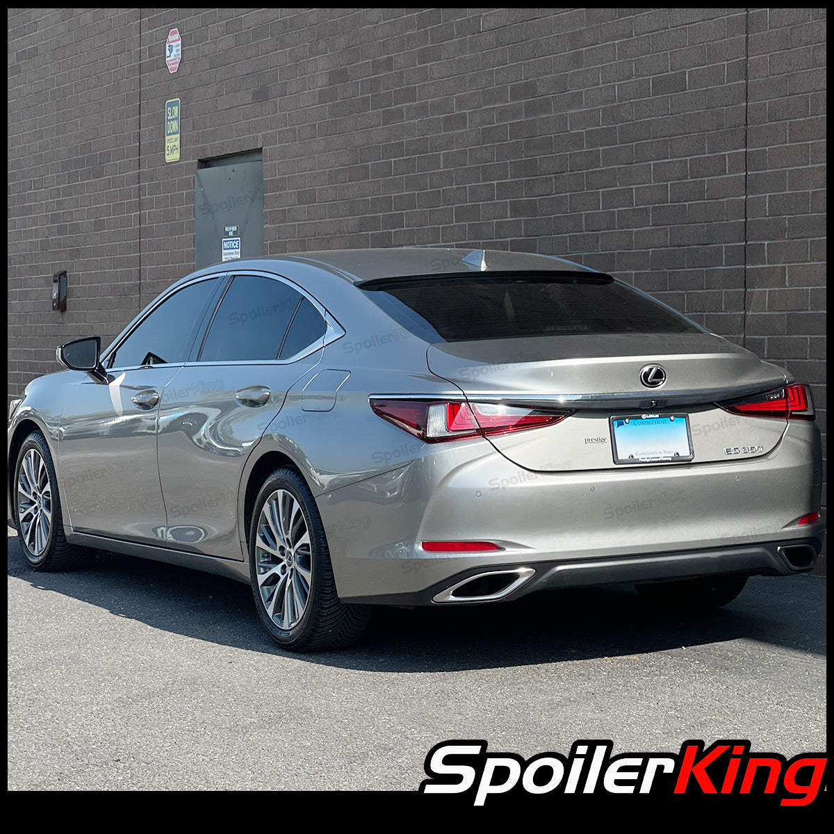 Lexus ES Series ES250 ES300H ES350 2019-present Rear Window Roof Spoil ...