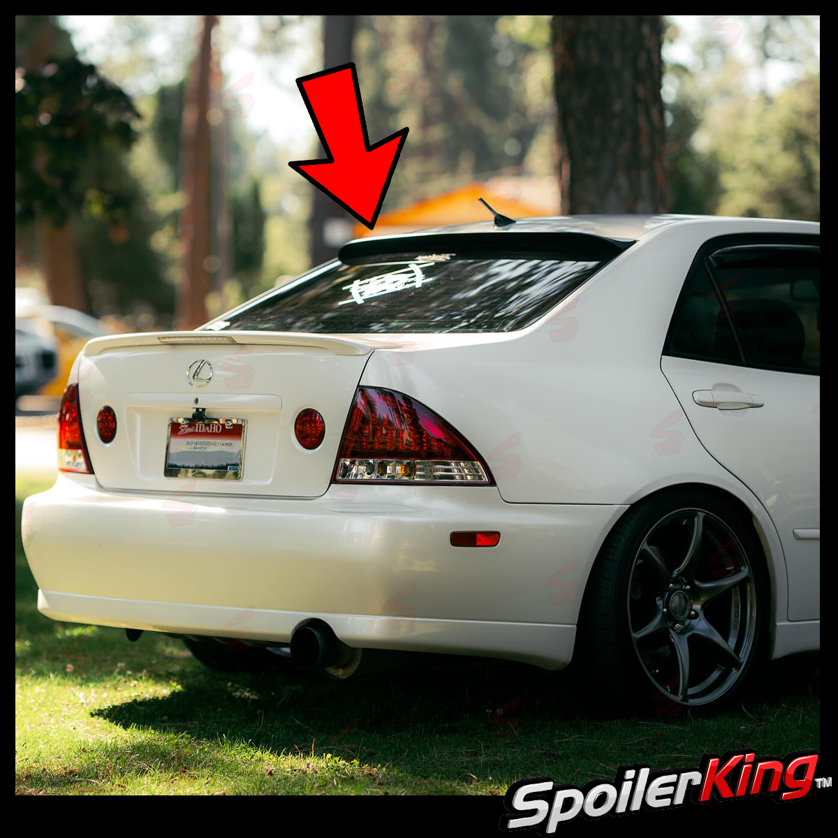 Lexus IS Series IS300 IS200 (XE10) 1998-2005 Rear Window Roof Spoiler ...