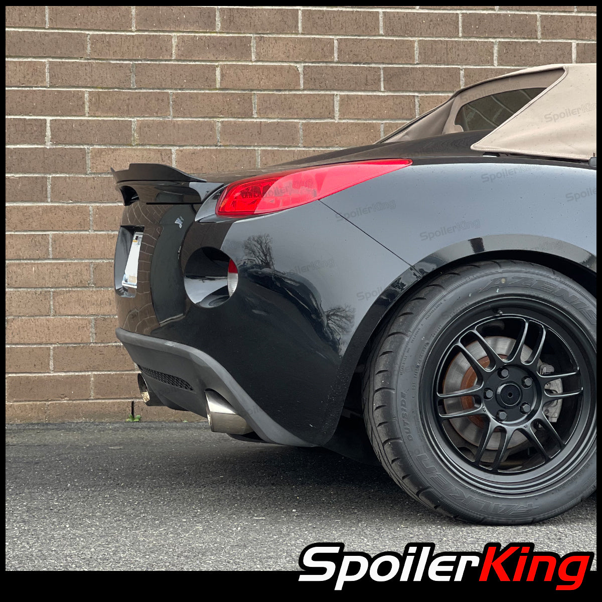 Solstice Factory Rear Lip Pontiac Solstice 2006-2010 Duckbill Trunk Spoiler w/ Center Cut (284GC ...