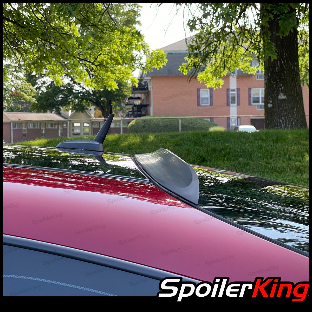 Chevy Ii Rear Spoiler Chevy Cobalt 2dr 2005-2010 Rear Window Roof Spoiler w/ Center Cut (284 ...
