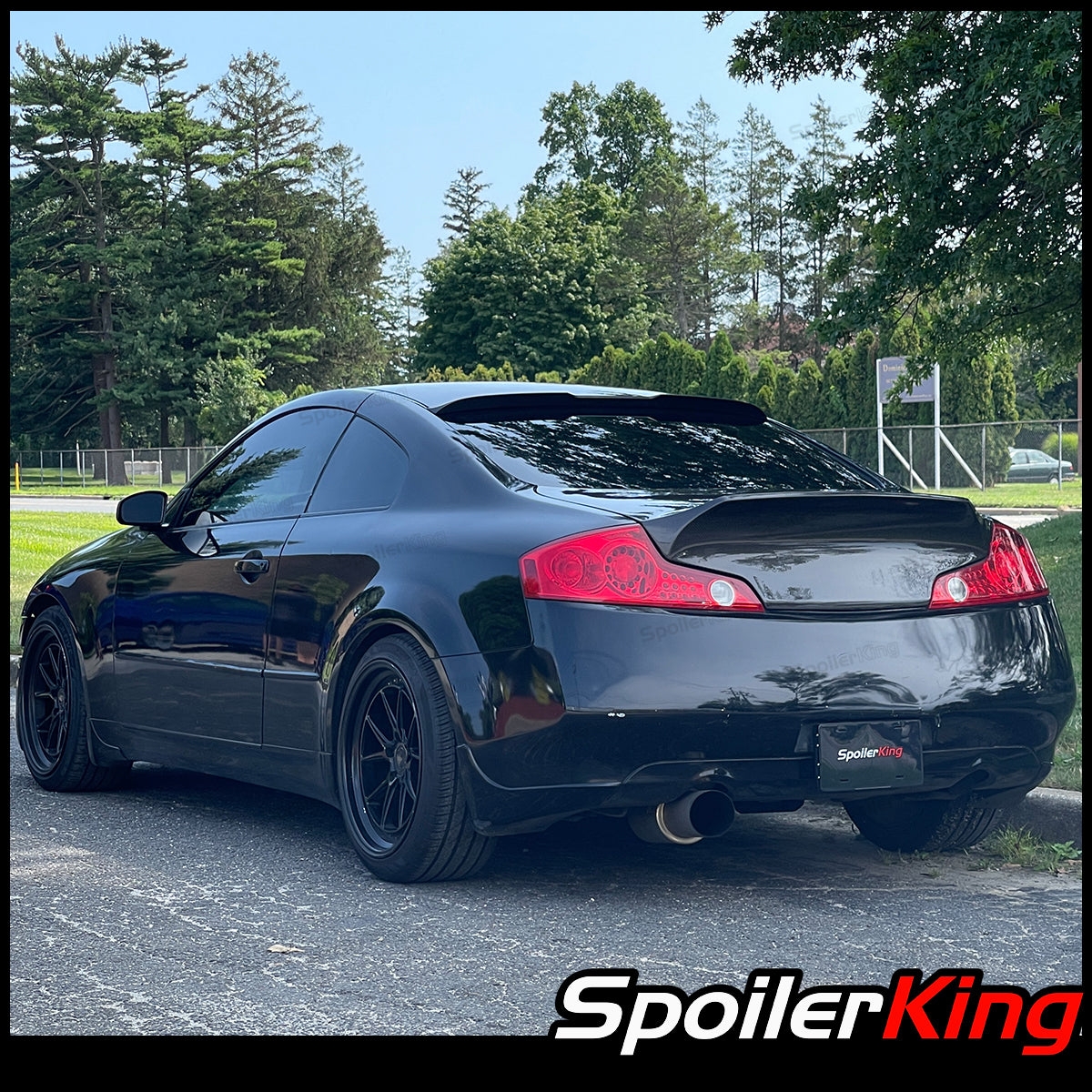 Infiniti G35 (V35) 2dr Coupe 2003-2007 Rear Window Roof Spoiler XL w ...