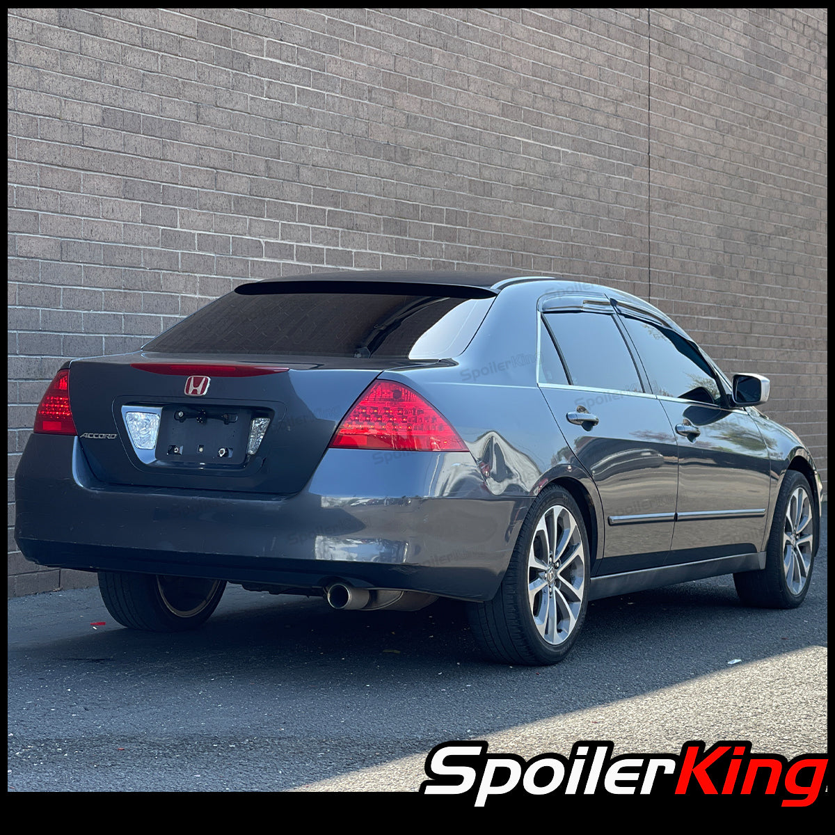SpoilerKing SPK 244R Unpainted Polyurethane Rear Roof Window Spoiler For Honda Accord 2003-07 2dr