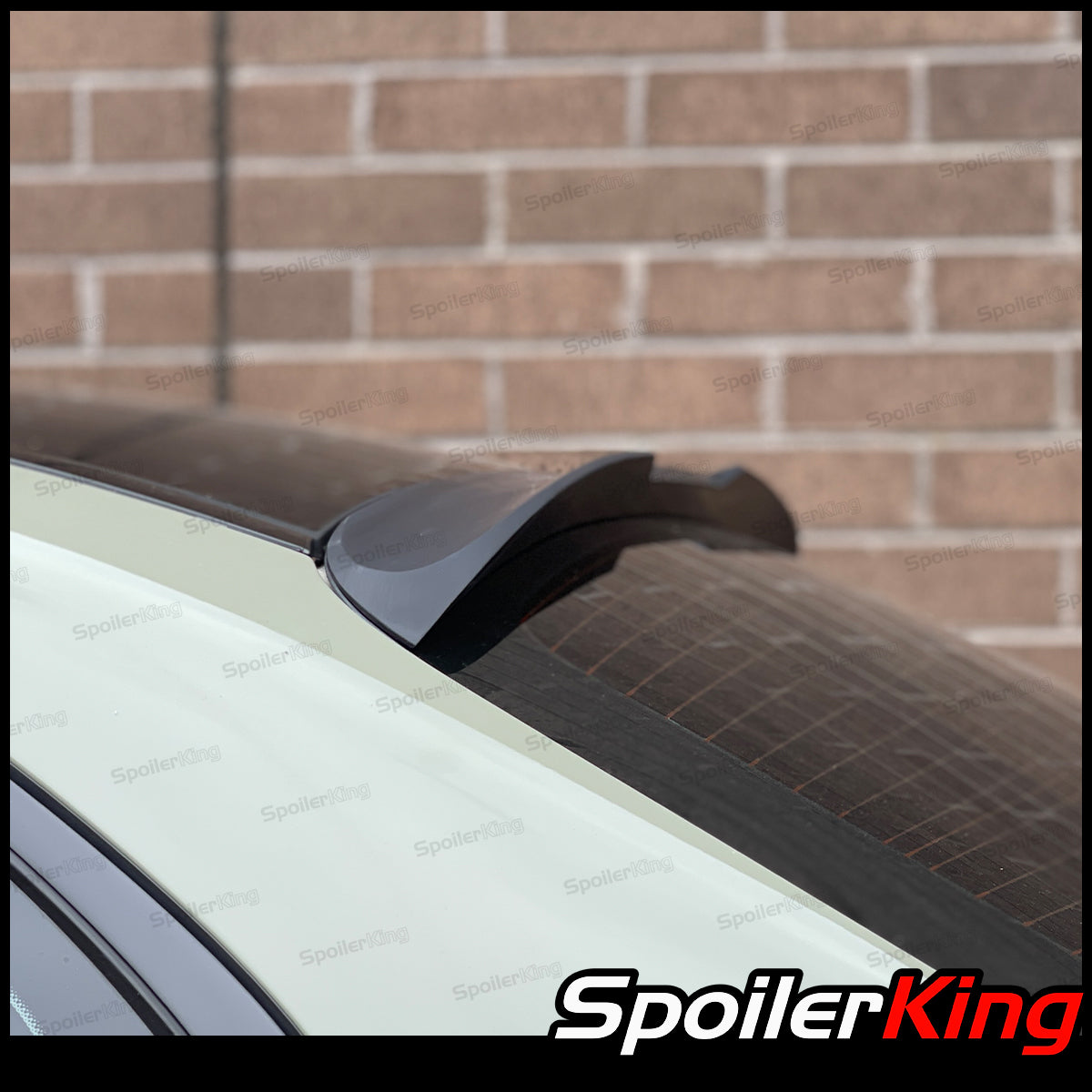 Mercedes Benz C Class W205 2015-2021 Rear Window Roof Spoiler XL w/ Ce ...
