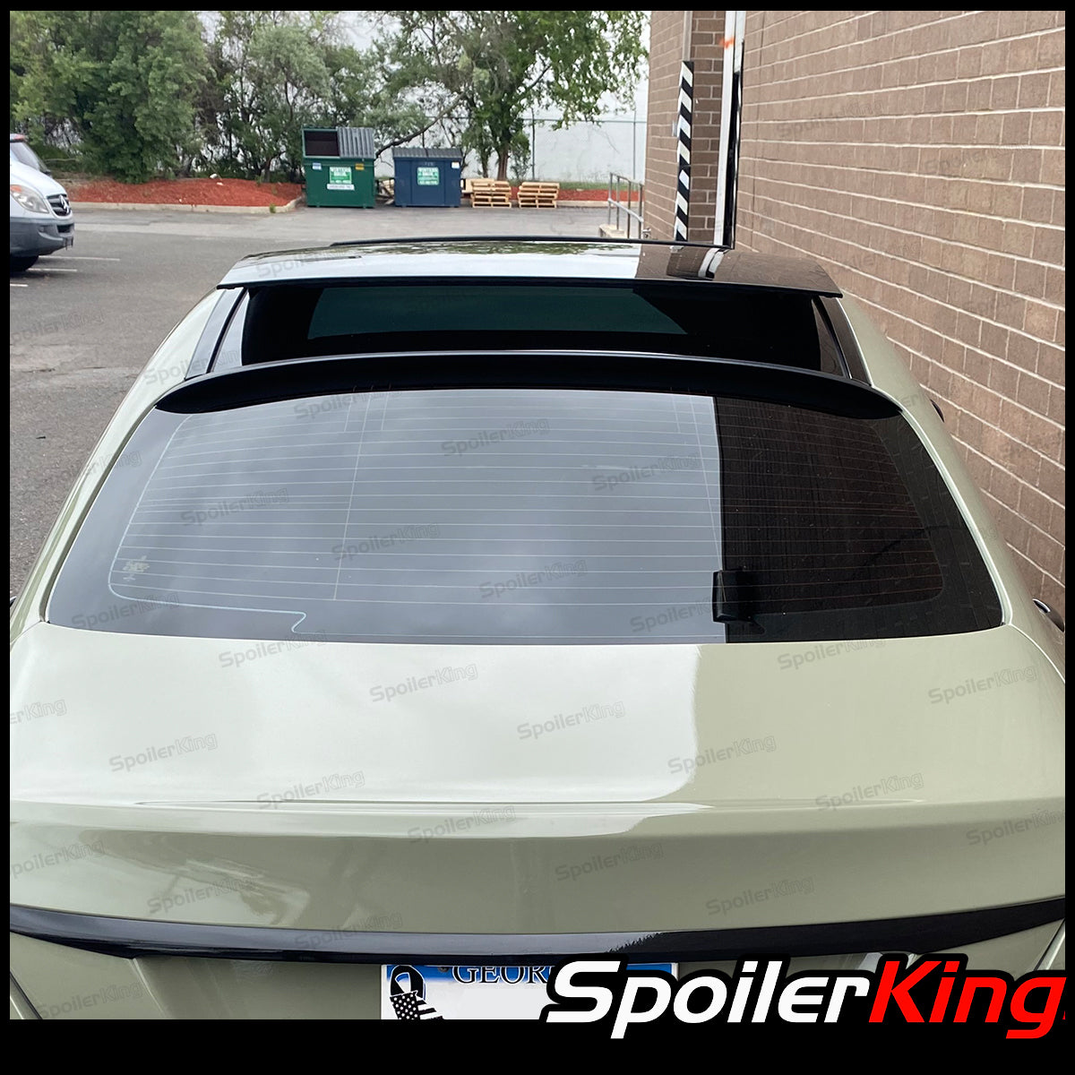 Mercedes Benz C Class W205 2015-2021 Rear Window Roof Spoiler (284R ...