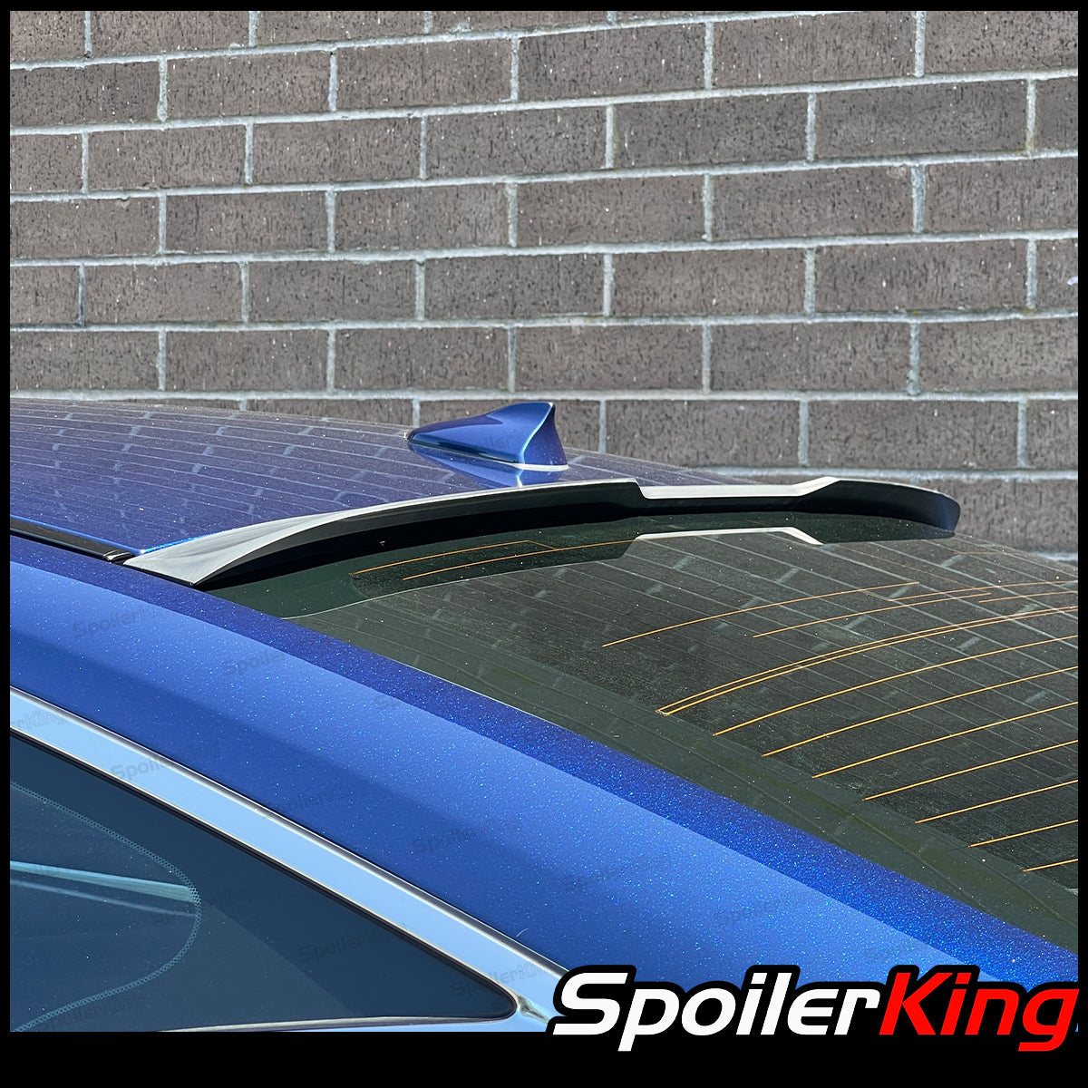 INFINITI Q60 2017-2022 Rear Window Roof Spoiler w/ Center Cut (284RC ...