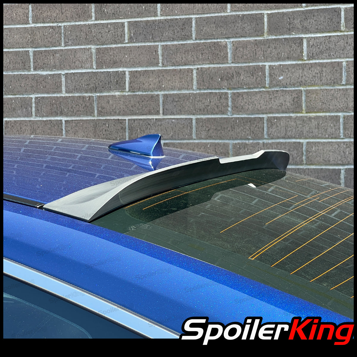 INFINITI Q60 2017-2022 Rear Window Roof Spoiler XL w/ Center Cut (380R ...
