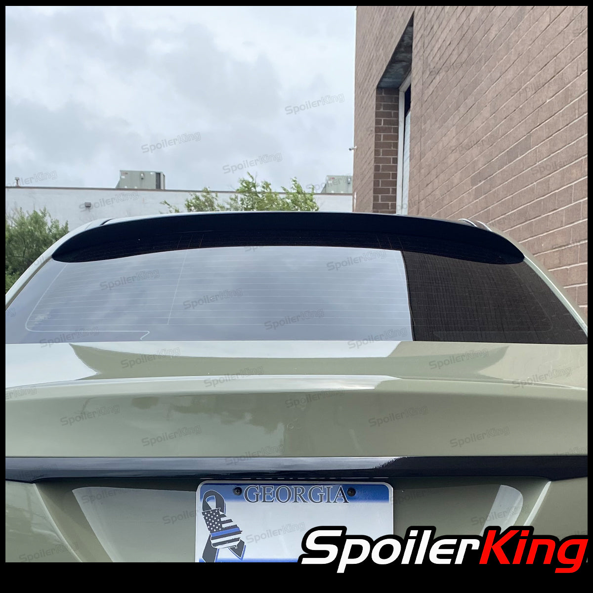 Mercedes Benz C Class W205 2015-2021 Rear Window Roof Spoiler XL (380R ...