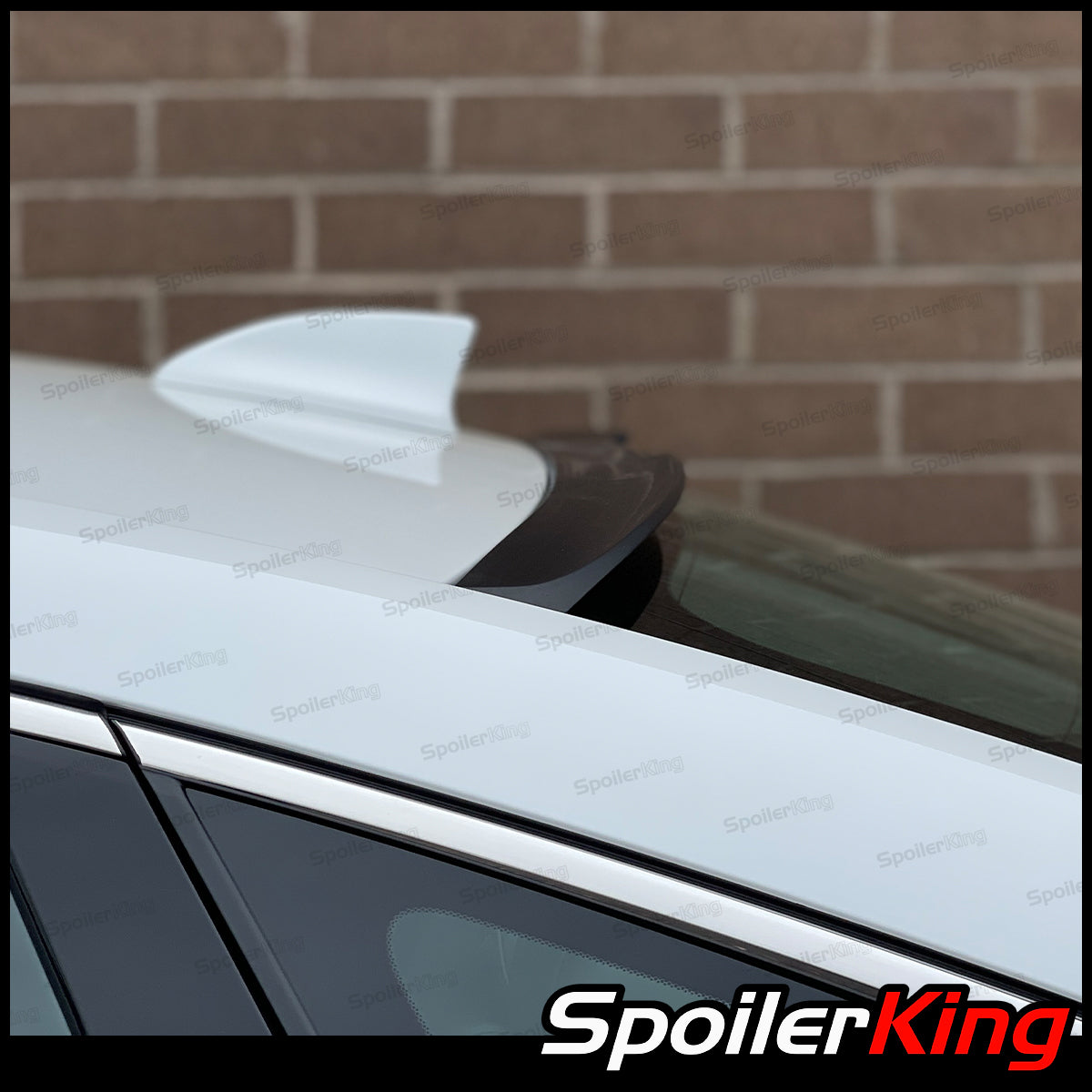 thumbnail image 2 of SpoilerKing 284R Rear Window Roof Spoiler For Toyota Prius (2023-Present) – Unpainted Flat Black Polyurethane 2 of 6