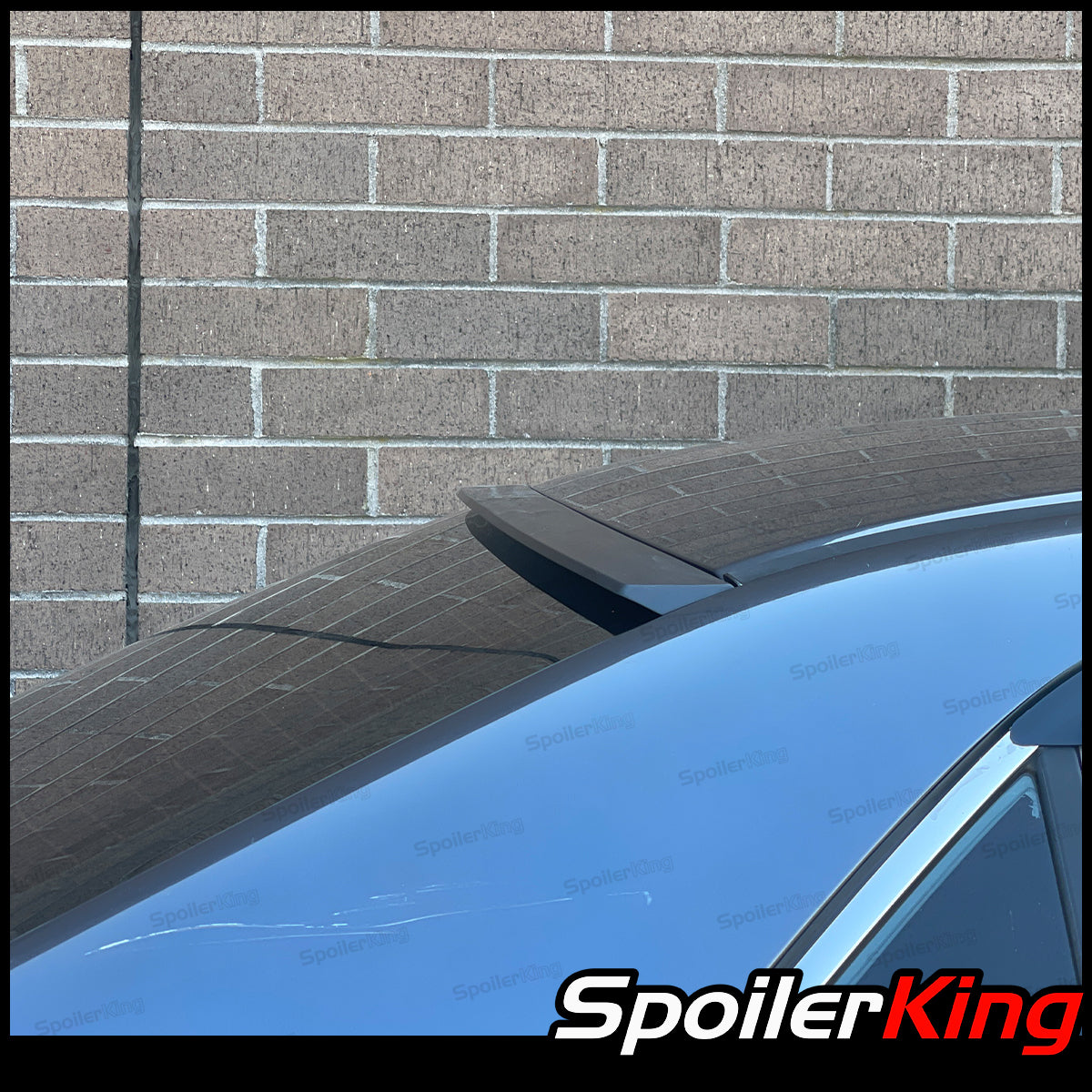 Gloss Black Trunk Duckbill Wing + Rear Window Roof Spoiler Combo For 2018-2022 Honda Accord