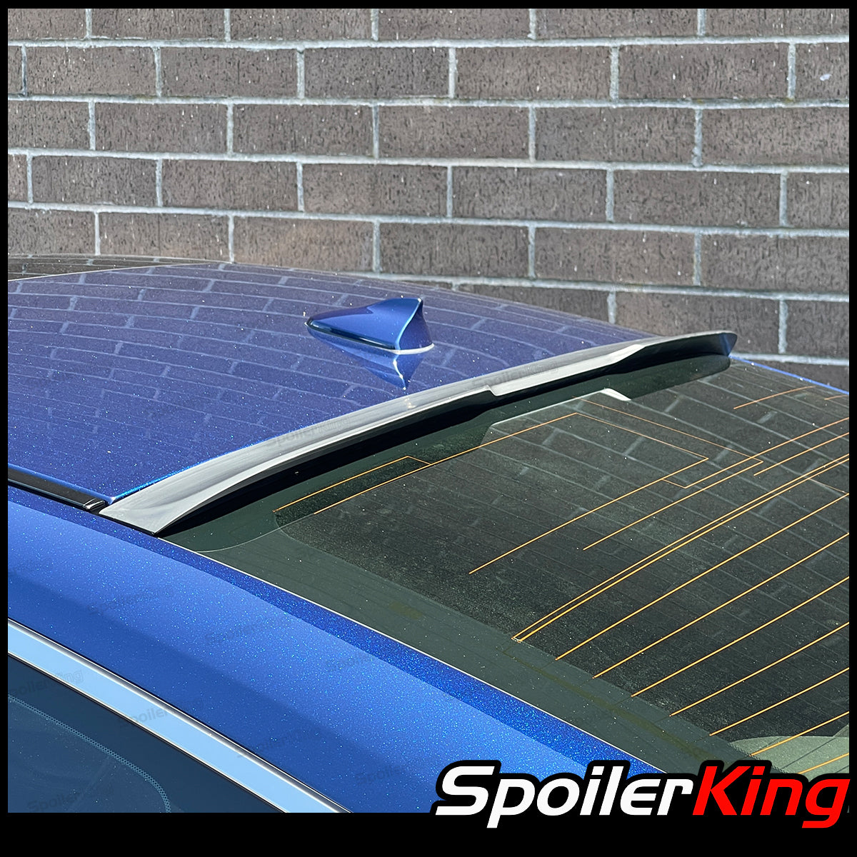 INFINITI Q60 2017-2022 Rear Window Roof Spoiler w/ Center Cut (284RC ...