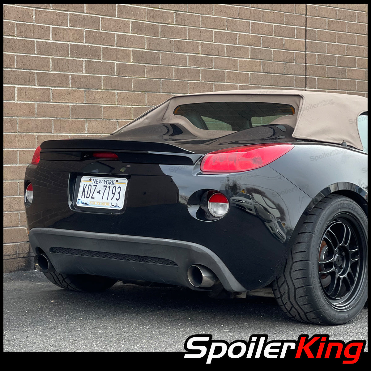 Solstice Factory Rear Lip Pontiac Solstice 2006-2010 Duckbill Trunk Spoiler (284G) – SpoilerKing