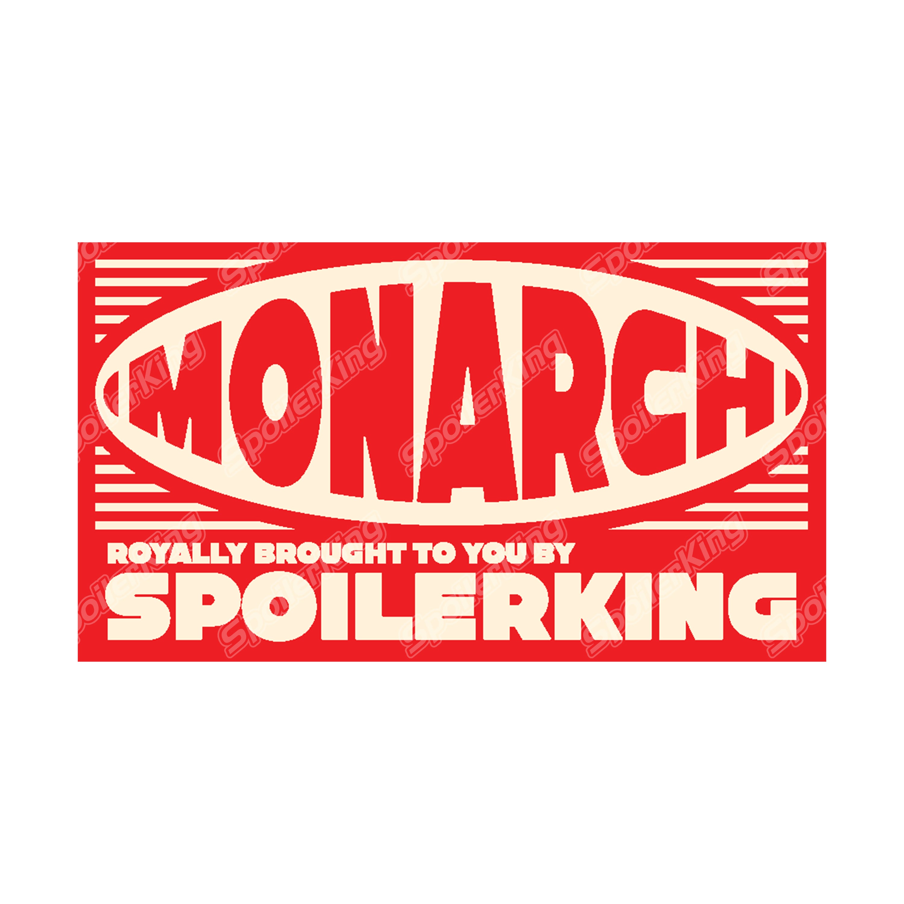 Monarch Racing Sticker – SpoilerKing
