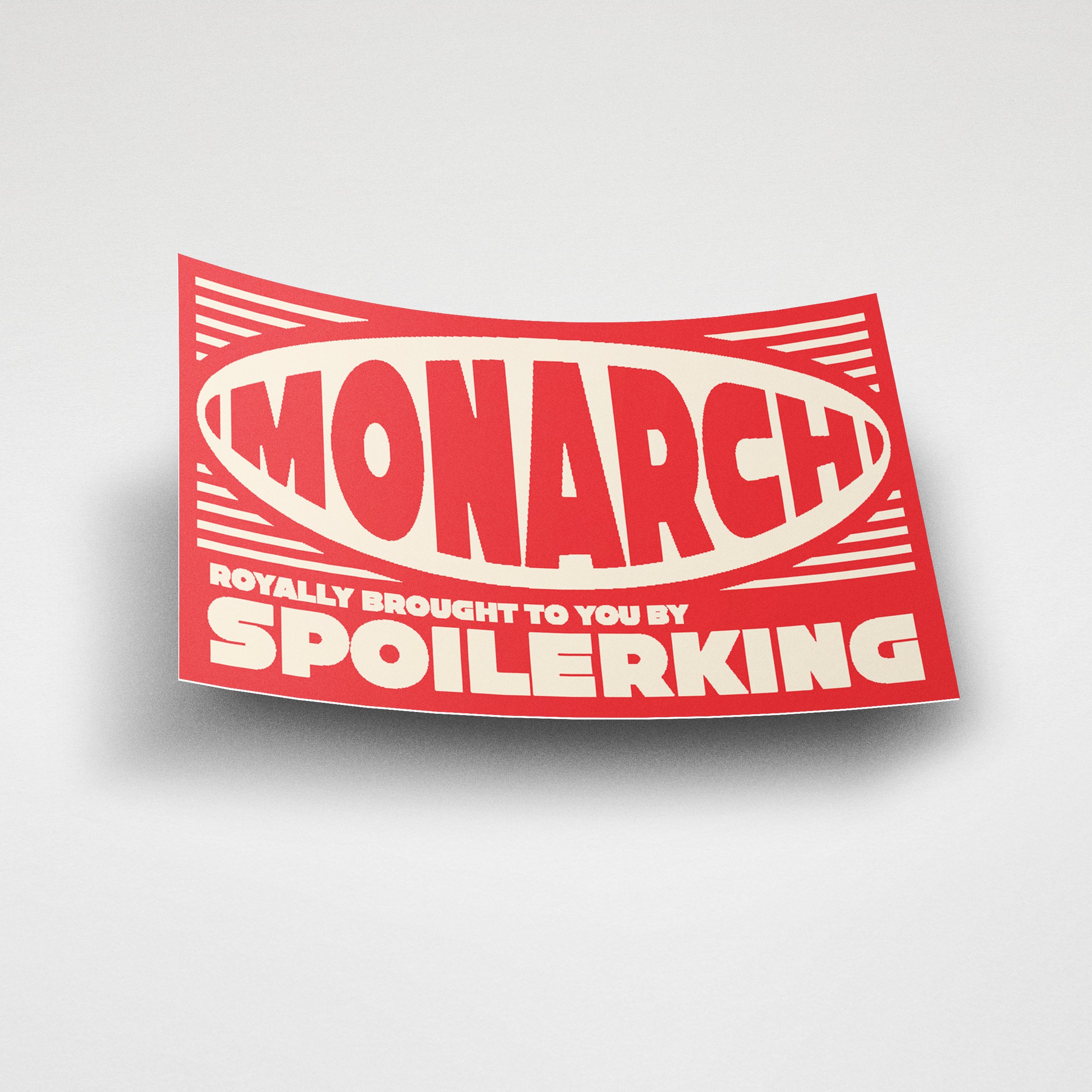 Monarch Racing Sticker – SpoilerKing