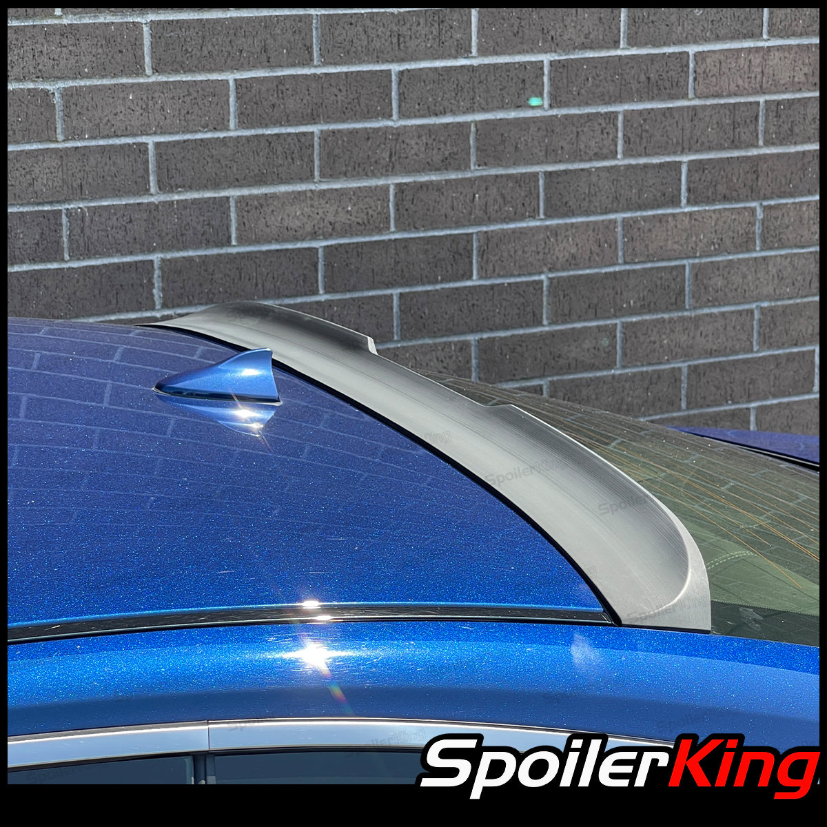 INFINITI Q60 2017-2022 Rear Window Roof Spoiler XL w/ Center Cut (380R ...