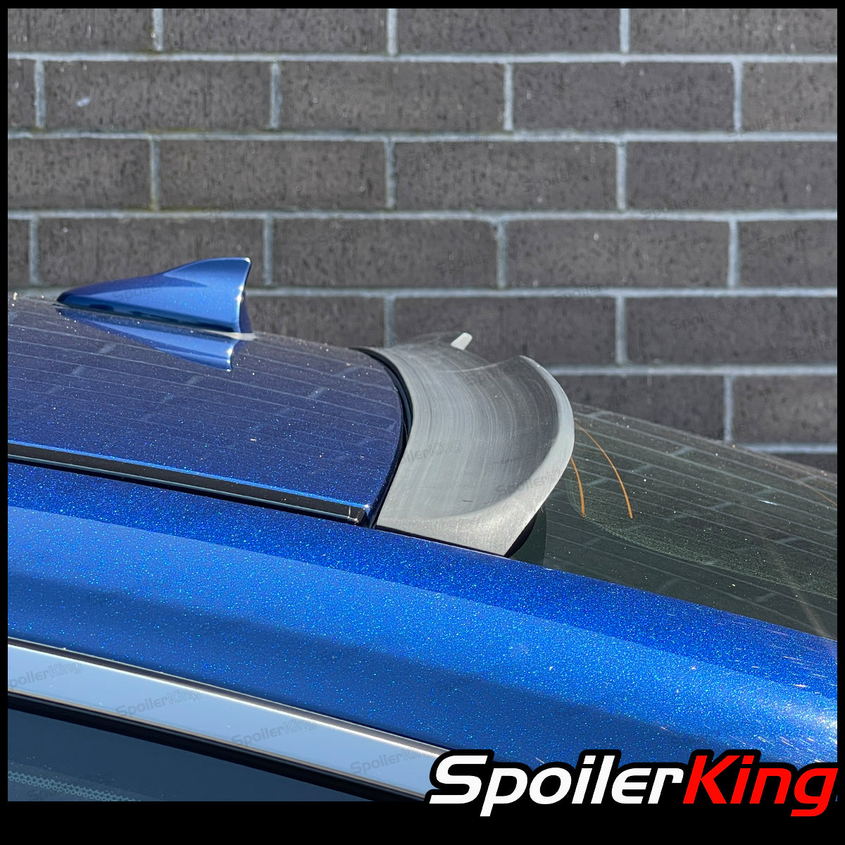 INFINITI Q60 2017-2022 Rear Window Roof Spoiler w/ Center Cut (284RC ...