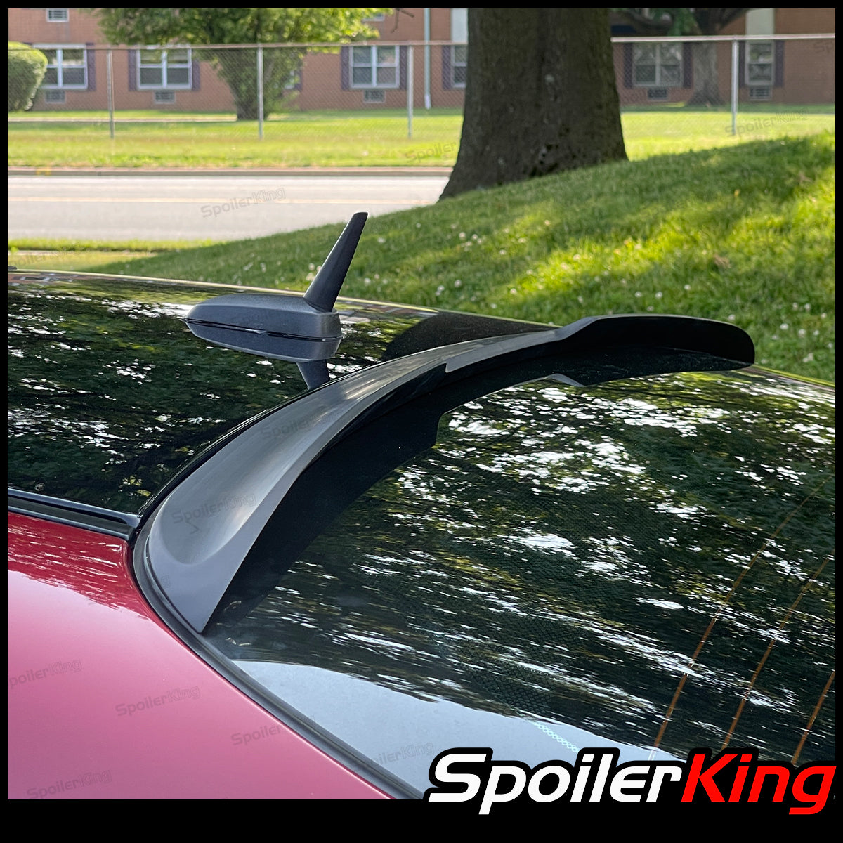 Chevy Ii Rear Spoiler Chevy Cobalt 2dr 2005-2010 Rear Window Roof Spoiler w/ Center Cut (284 ...