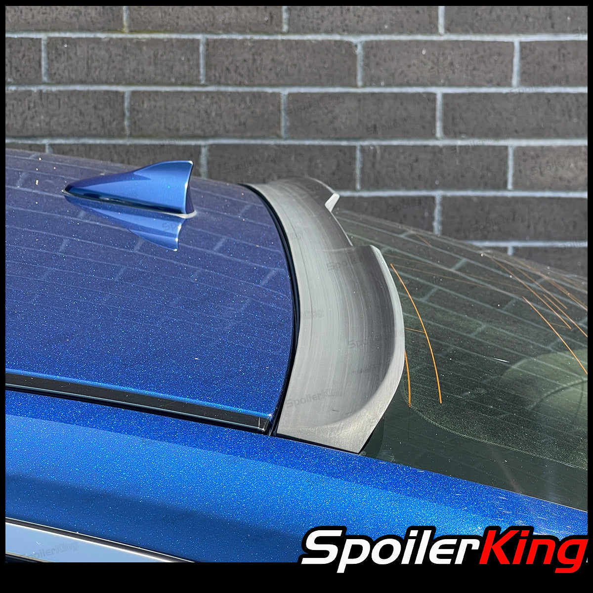 INFINITI Q60 2017-2022 Rear Window Roof Spoiler w/ Center Cut (284RC ...
