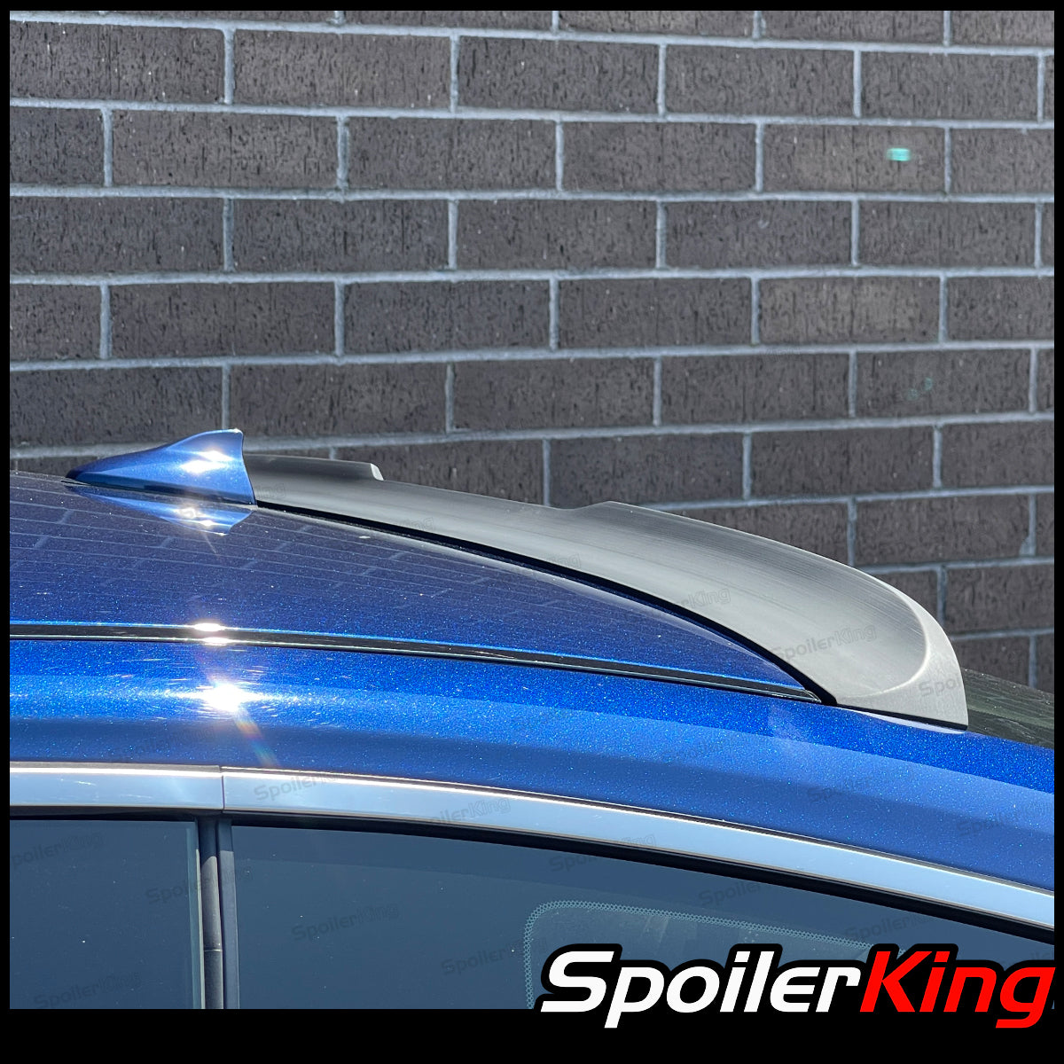 INFINITI Q60 2017-2022 Rear Window Roof Spoiler XL w/ Center Cut (380R ...