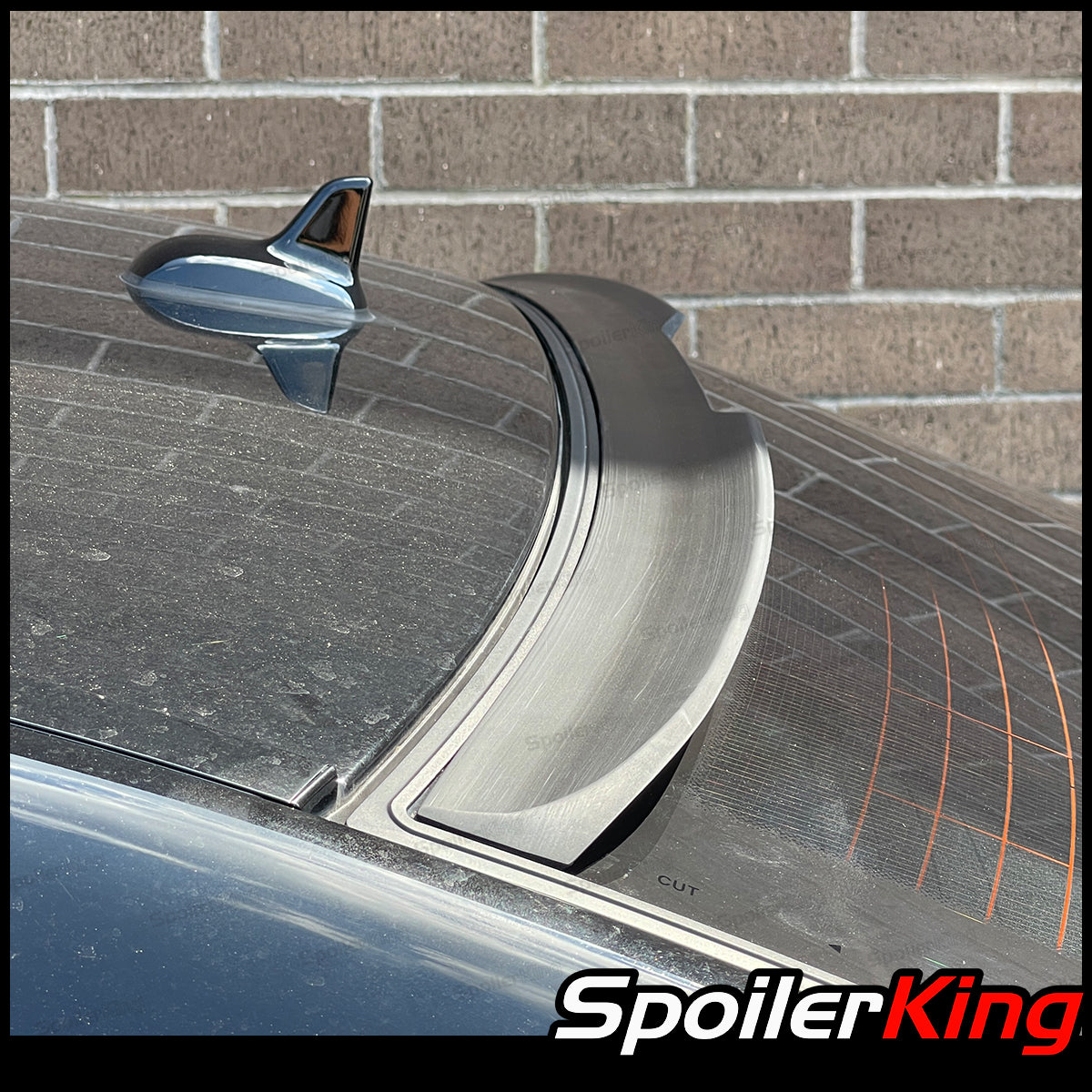Painted Rear Roof Lip Spoiler For Mercedes-Benz S-Class W221 4-Door (2007-2013) | DTO