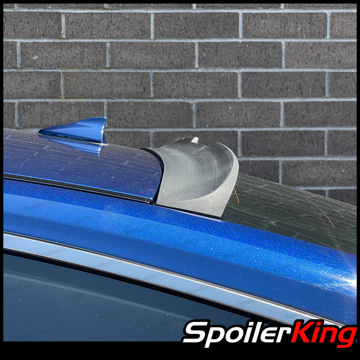 INFINITI Q60 2017-2022 Rear Window Roof Spoiler XL w/ Center Cut (380R ...