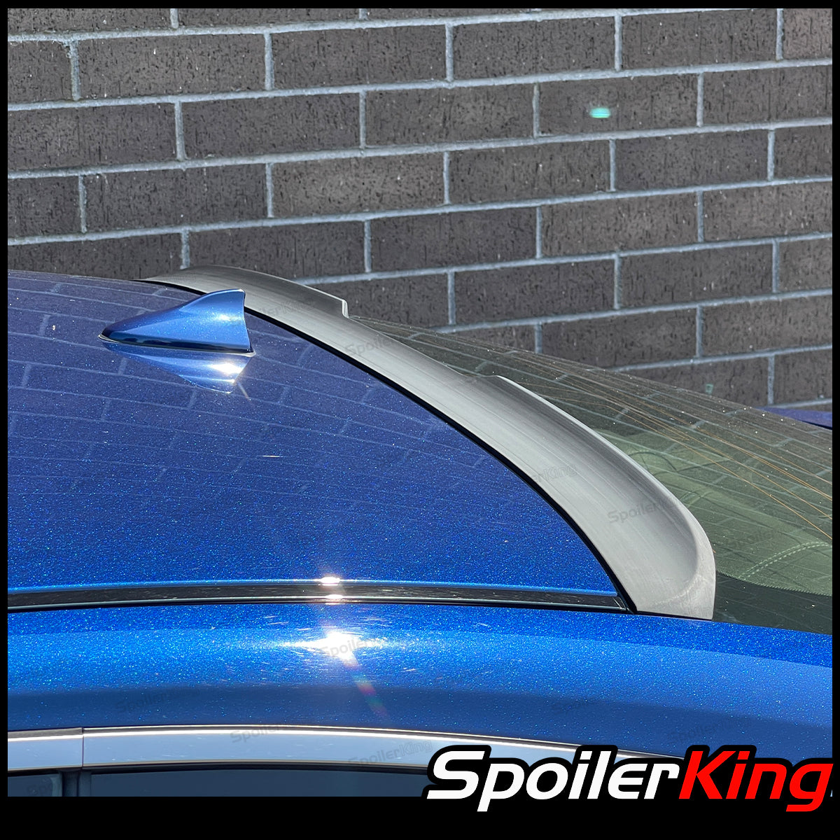 INFINITI Q60 2017-2022 Rear Window Roof Spoiler w/ Center Cut (284RC ...