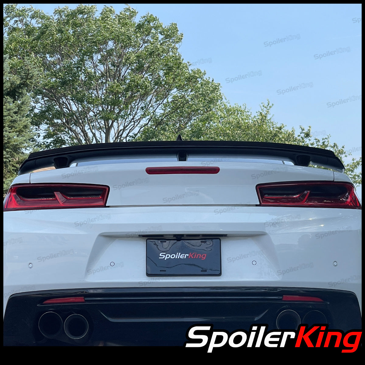 Chevy Camaro 2010-2024 Factory Spoiler Extension Add-on Gurney Flap (2 ...