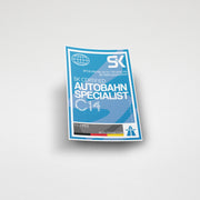 Autobahn Specialist Sticker