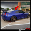 Rear Window Roof Spoiler Visor 284R Type for Nissan GTR R35 2009-2024