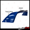 Gurney Flap Lip compatible with Type R Wing for Acura RSX Honda Integra DC5 (284QC)