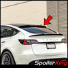 Tesla Model Y 2020-present Rear Window Roof Spoiler XL w/ Center Cut (380RC)