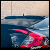 Honda Civic 4dr 2016-2021 Rear Window Roof Spoiler XL w/ Center Cut (380RC)