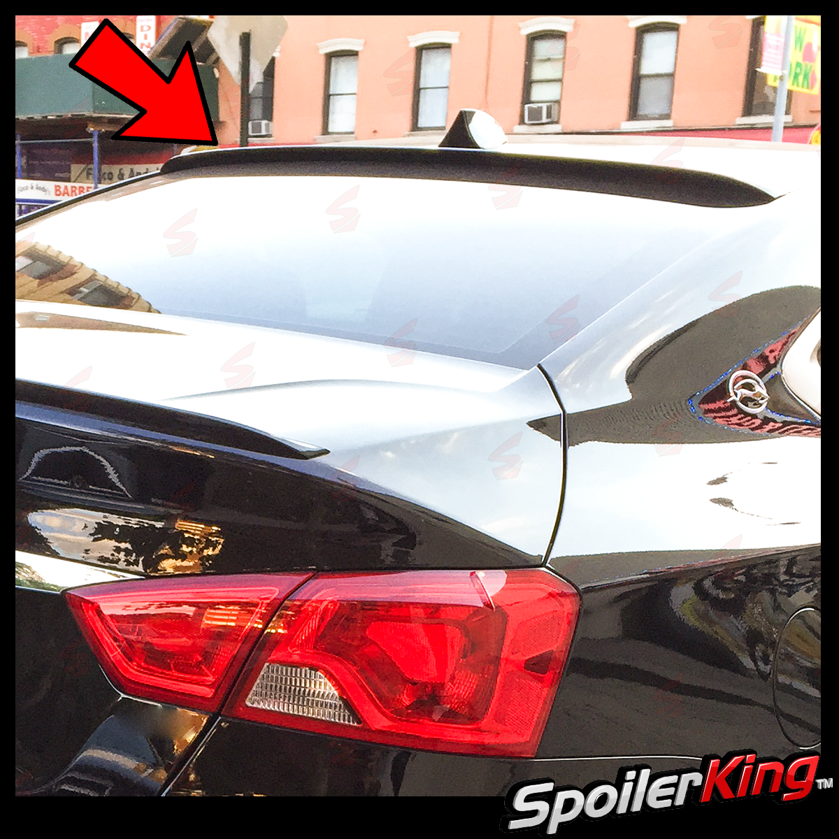 Chevy Rear Spoiler Chevy Impala 2014-2020 Rear Window Roof Spoiler (284R) – SpoilerKing