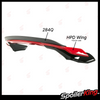 Gurney Flap 284Q Style compatible with HPD Wing for Honda Civic Hatchback FL2 2022-present
