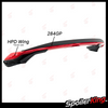Gurney Flap 284GP Style compatible with HPD Wing for Honda Civic Hatchback FL2 2022-present