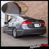 Trunk Spoiler Medium Rounded Style (284KC) for Honda Civic 2006-2011 4 Door Sedan