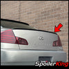 Infiniti G35 (V35) 4dr Sedan 2003-2006 Trunk Lip Spoiler (244L)